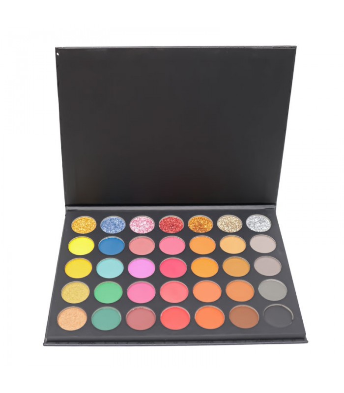 Paleta De Sombras Luisance Pro Colores