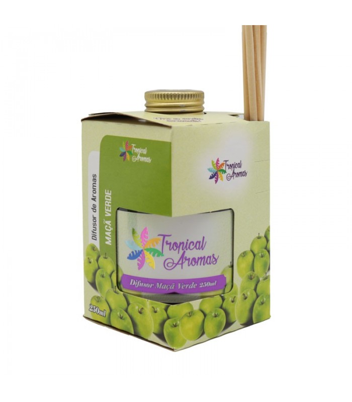 Difusor Aromatizante Tropical Aromas Manzana Verde 250ML