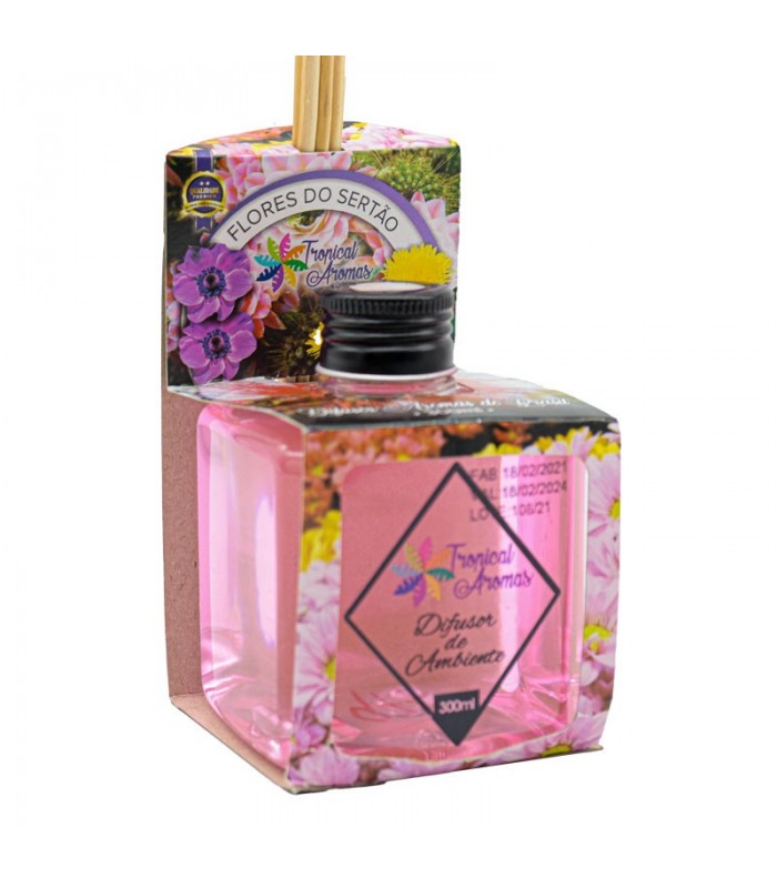 Difusor Aromatizante Tropical Flores do Sertao 300ml