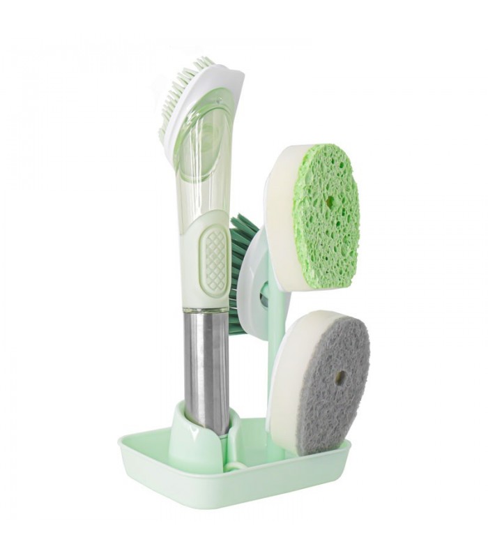 Kit de Cepillos Para Cocina Con Soporte