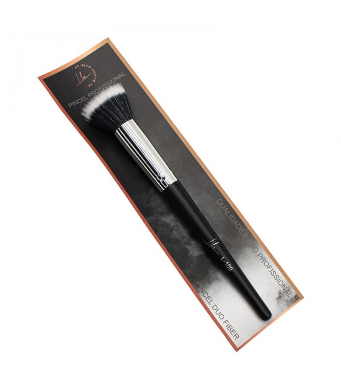 Pincel de Maquillaje Duo Fiber Lila By Milano