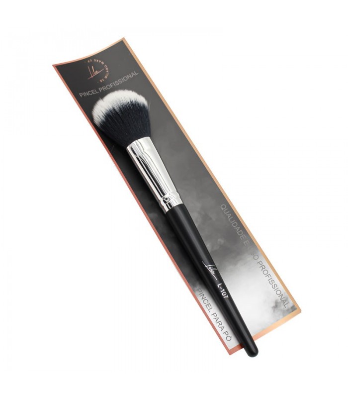 Brocha de Maquillaje Para Polvo Lila By Milano