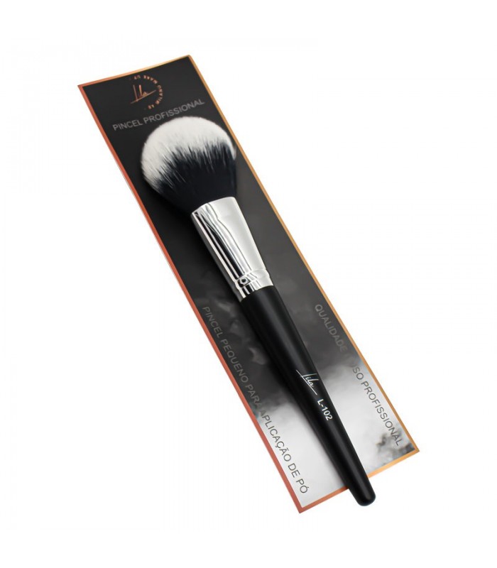 Brocha de Maquillaje Para Polvo Lila By Milano