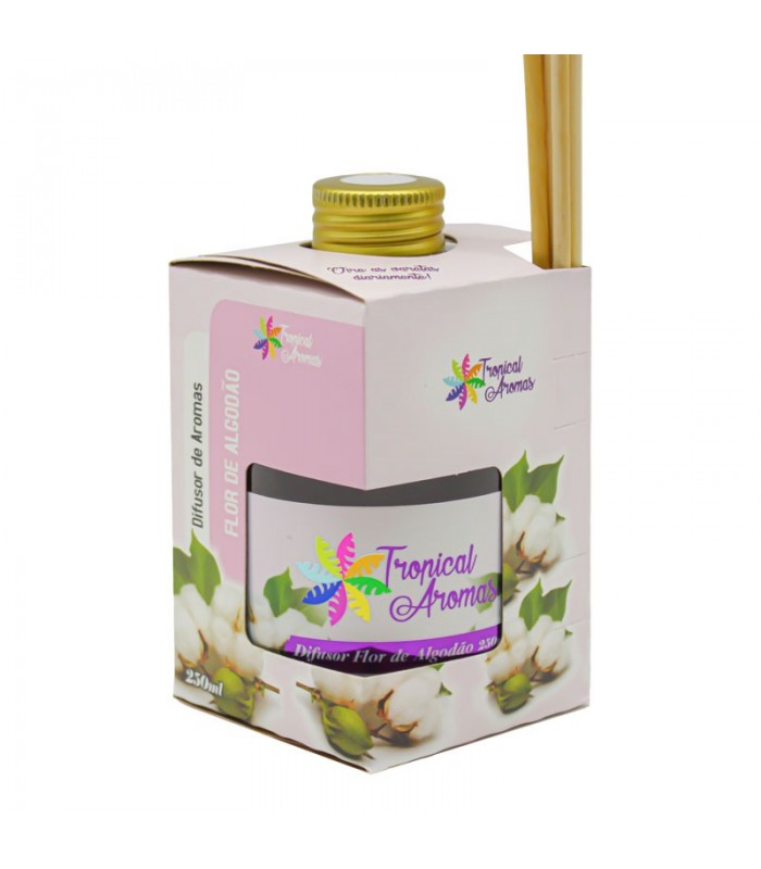 Difusor Aromatizante Tropical Aromas Flor de Algodon 250ML