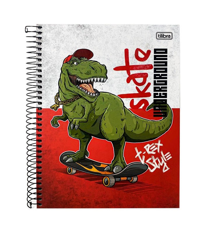 Cuaderno Universitario Tilibra Raptor 80 Hojas