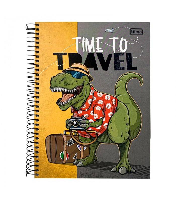 Cuaderno Universitario Tilibra Raptor 80 Hojas