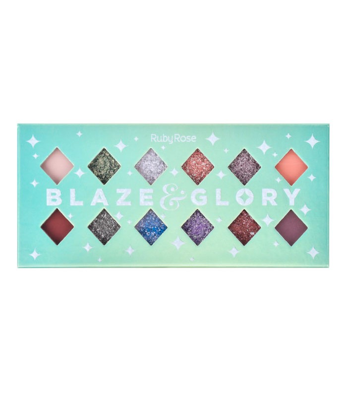 Paleta de Sombras Blaze and Glory Ruby Rose