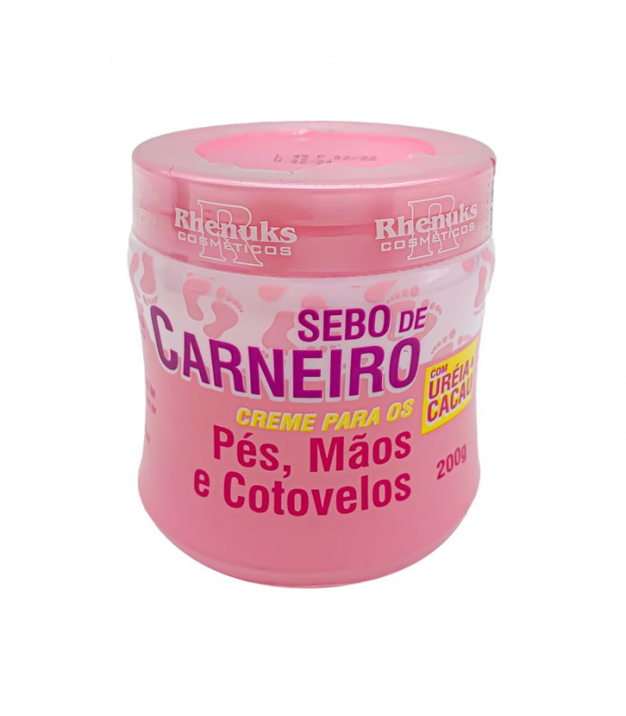 Crema Sebo de Carneiro Para Pies Manos & Codos 200G