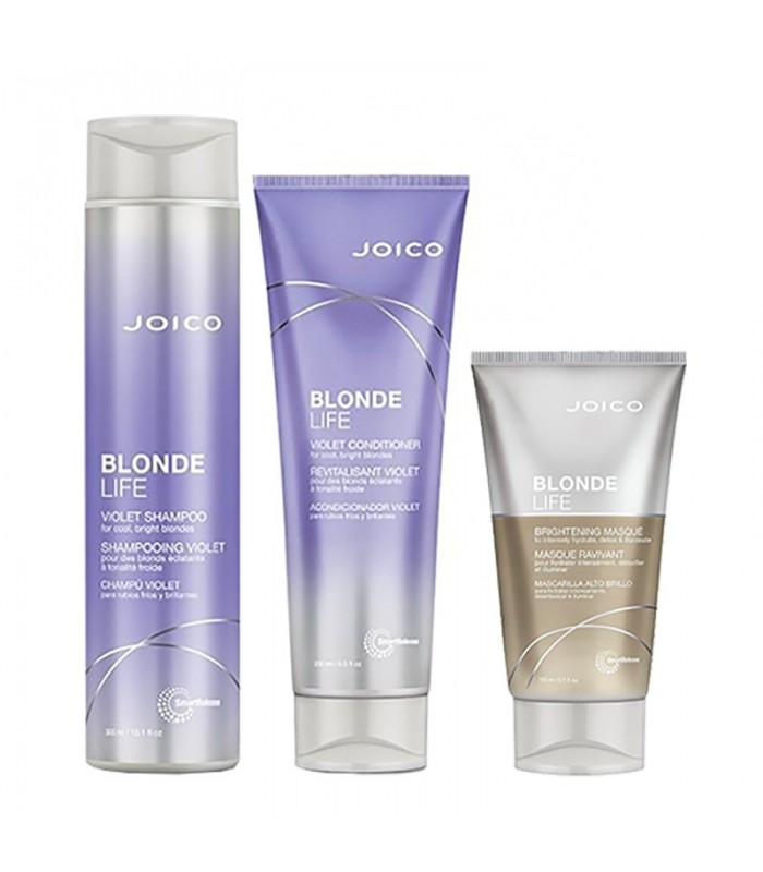 Kit Joico Blonde Life Shampoo Acondicionador & Mascara Protectora