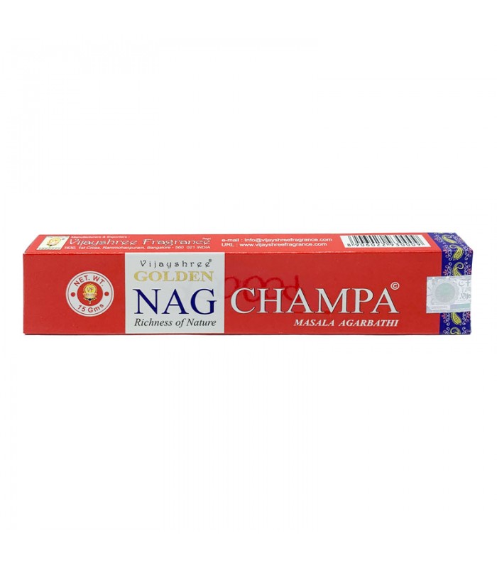 Vijayshree - Incienso Golden Nag Champa - 15g