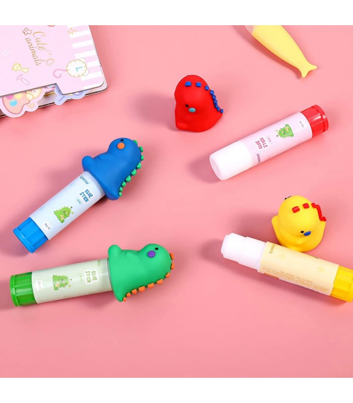 Plasticola en Barra Pegamento Weibo de Dinosaurio