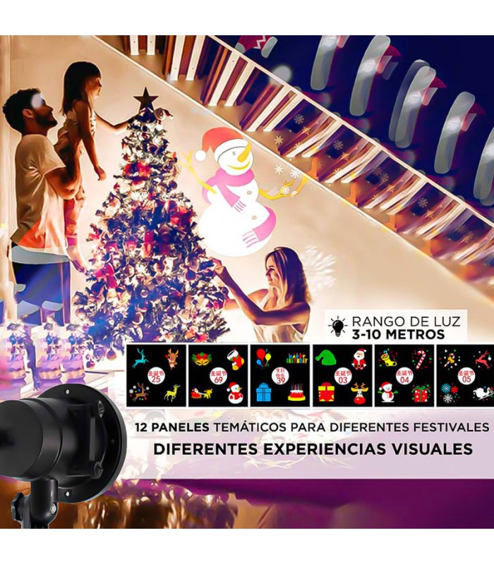 Led Proyectora Outdoor con Tematicas Intercambiables