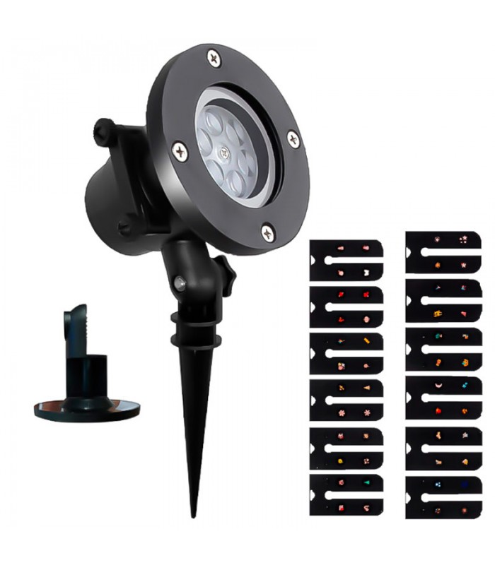 Led Proyectora Outdoor con Tematicas Intercambiables