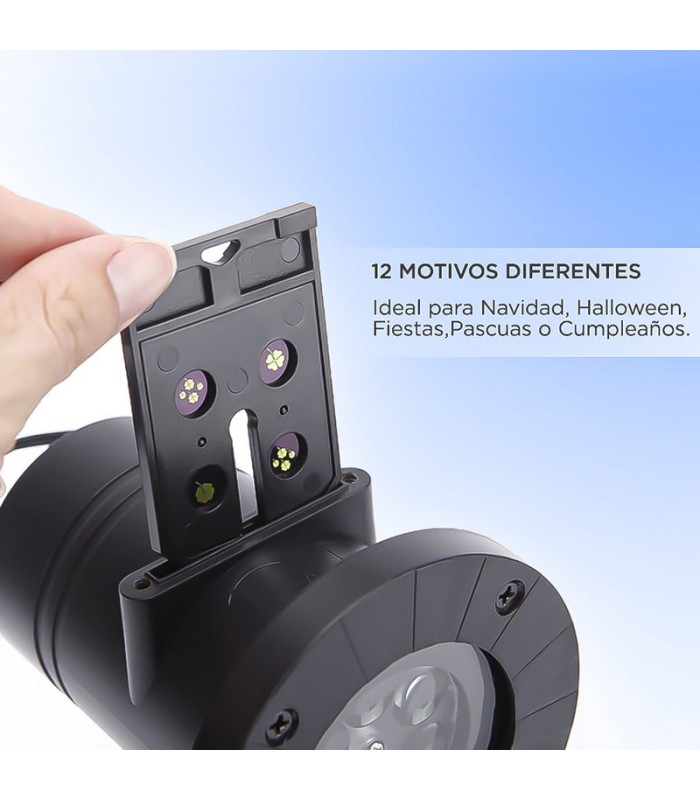 Led Proyectora Outdoor con Tematicas Intercambiables