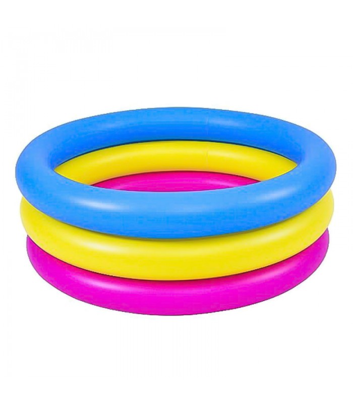 Piscina Para Bebés 3 Aros Jilong 76cm