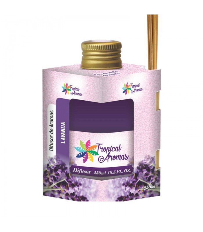 Difusor Aromatizante Tropical Aromas de Lavanda 250ML