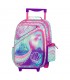 Mochila Escolar con Rueditas Mermaid