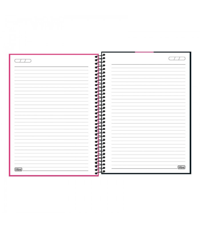 Cuaderno Universitario Tilibra Neon 80 Hojas - PINK