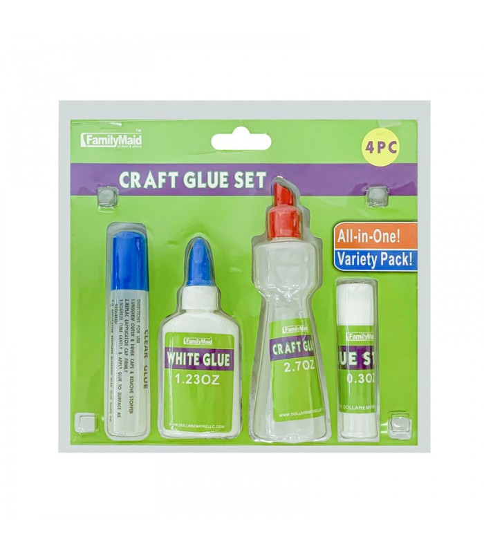 Kit Craft Glue Plasticola Family Maid 4 Piezas