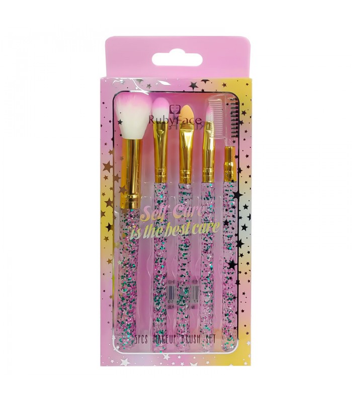 Kit de Pincel de Maquillaje 5 Piezas