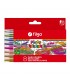 Pincel Marcador Filgo 8 Colores Metalizados
