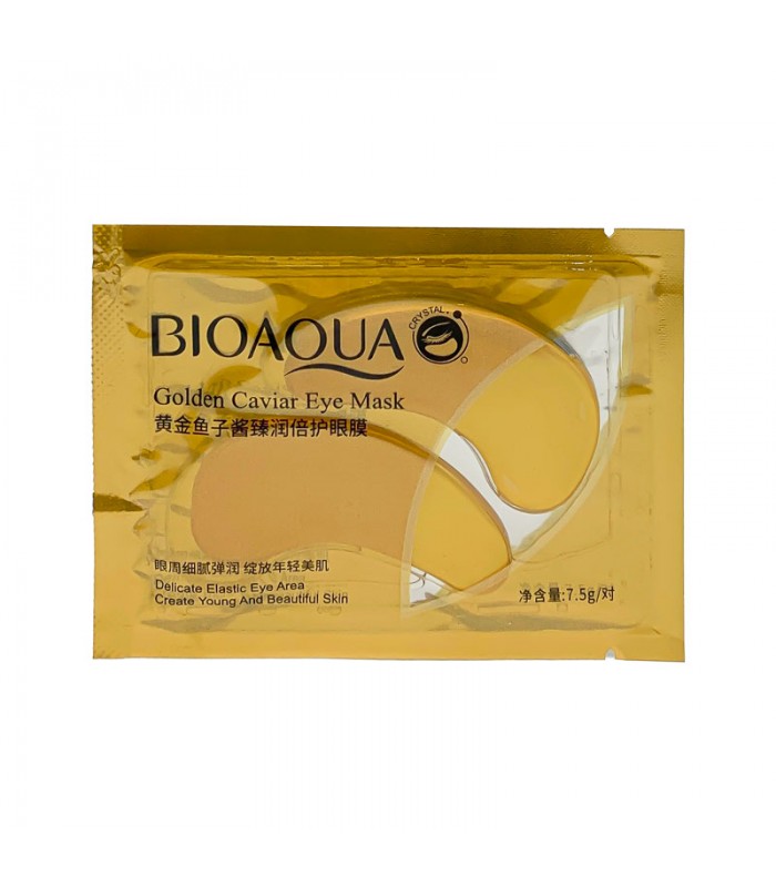 Mascarilla Para Contorno de Ojos Golden Caviar Bioaqua
