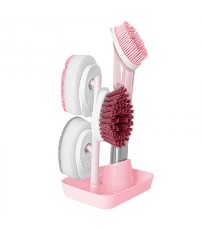 Kit de Cepillos Para Cocina Con Soporte