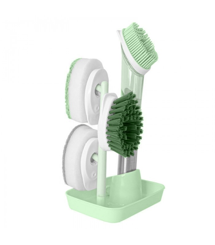 Kit de Cepillos Para Cocina Con Soporte