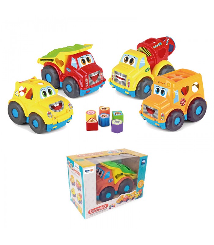 Camion de Juguete Didactico Geometrix Home