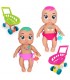 Muñeca Tinker Baby con Carrito de Juguete