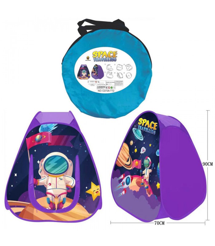 Camping Infantil Space Traveling 90X70cm