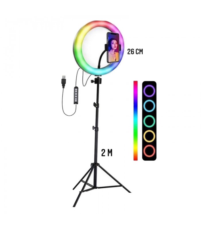 Ring Light Anillo De Luz Barato Anillo De Luz LED RGB De 10