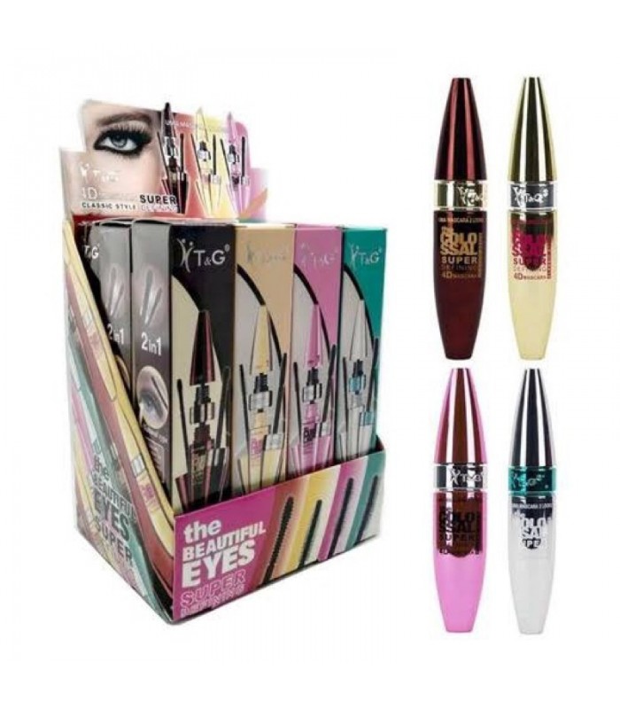 Mascara de Pestañas Tango 2EN1 4D Waterproff