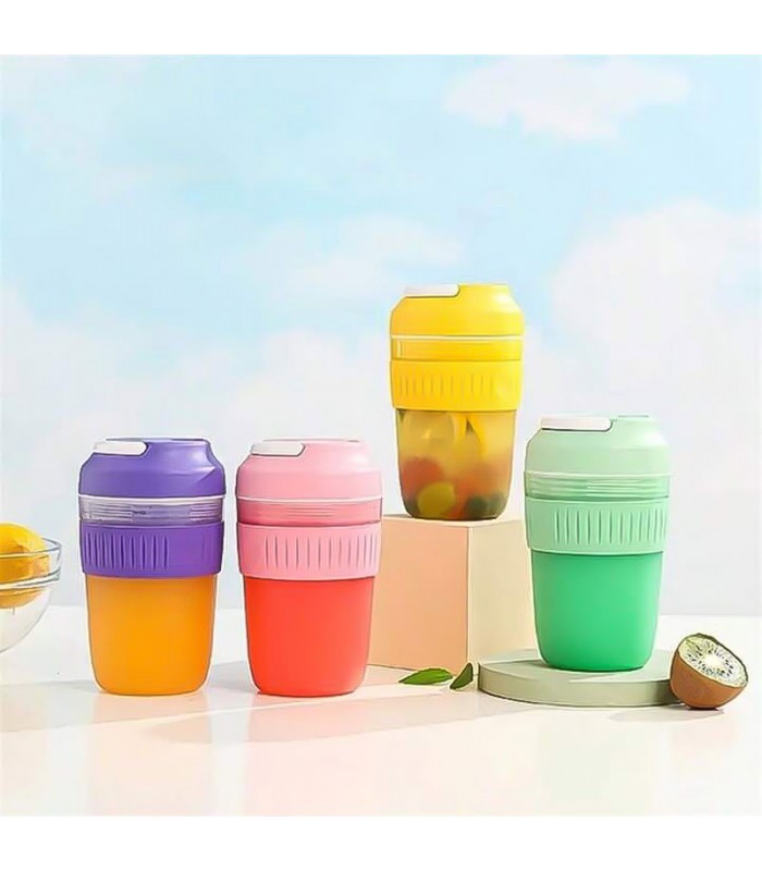 Mini Vaso de Jugo Portatil 400ml