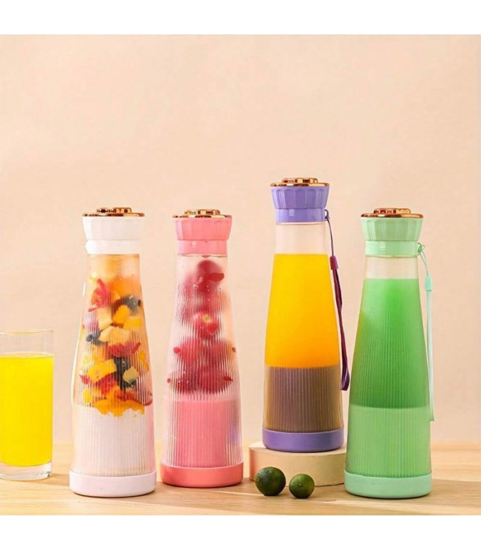 Mixer Portatil de 400ml - Colorido