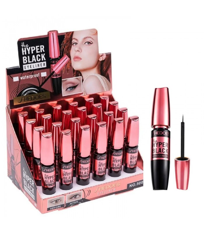 Delineador Liquido Negro Hyper Black Shedoes