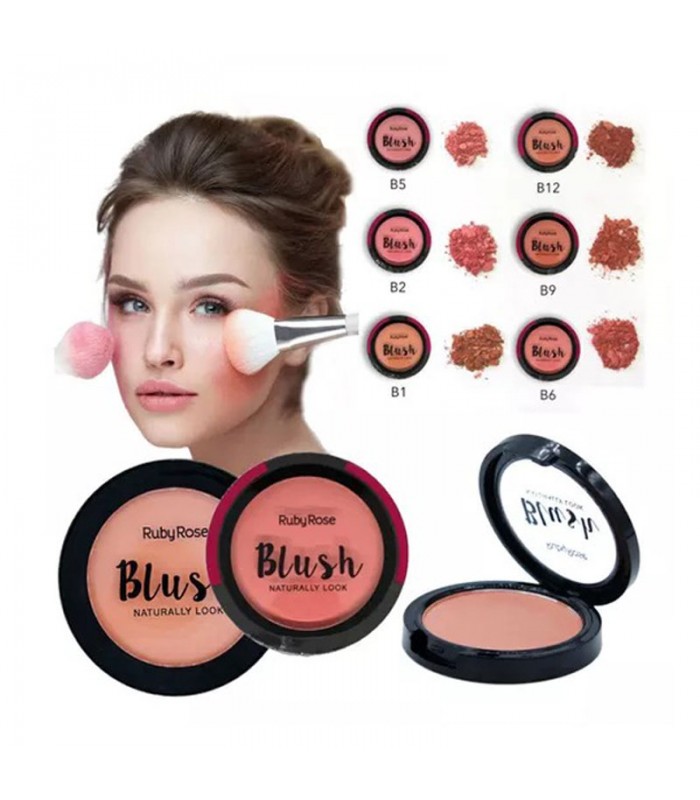 Blush Naturally Look Ruby Rose