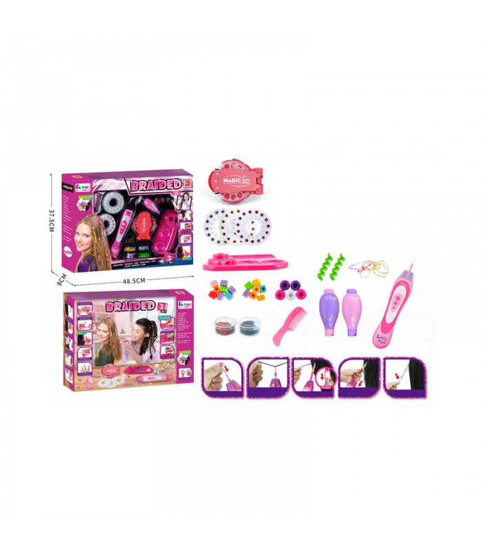 Accesorios de Cabello de Juguete 3EN1