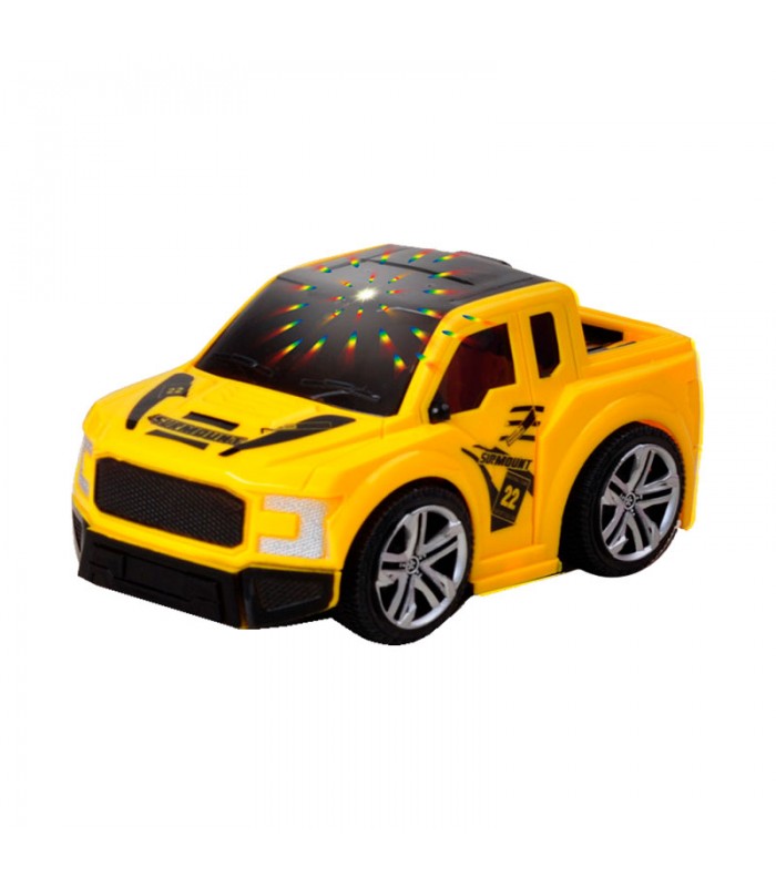 Auto Taxi de Juguete 3D Light Car