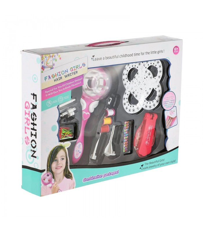 Trenzador de Juguete Para Cabello con Accesorios