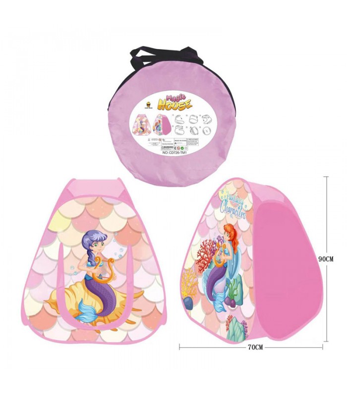 Camping Infantil de Sirena Magic House 90x70cm