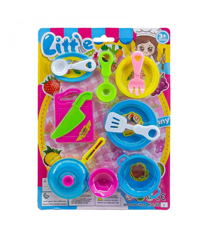 Cart de Accesorios Para Cocina de Juguete