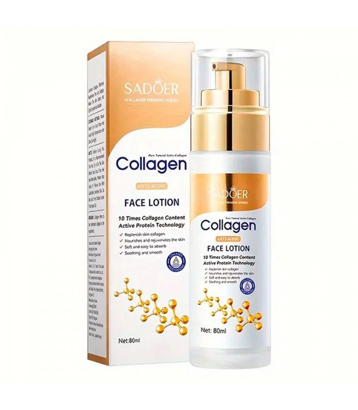 Locion Facial Collagen Antiedad Sadoer 80ml