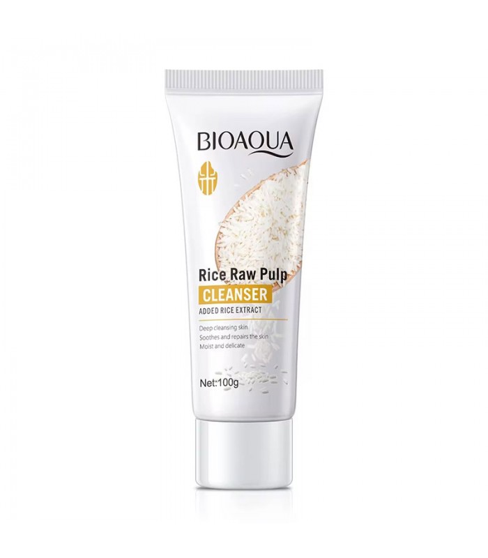 Limpiador Facial Blanqueador de Arroz Bioaqua 100G