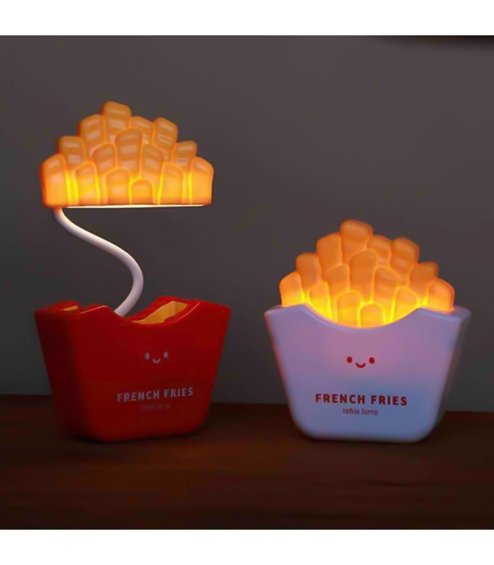 Lampara de Escritorio Diseño Papas Fritas