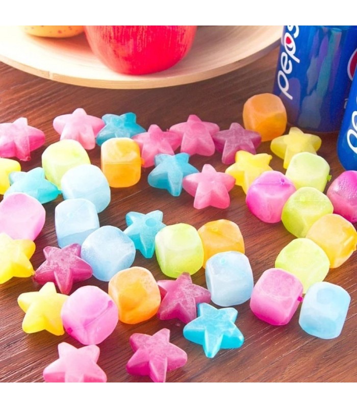 Cubo Falso De Hielo Colorido Para Congelar - Variado