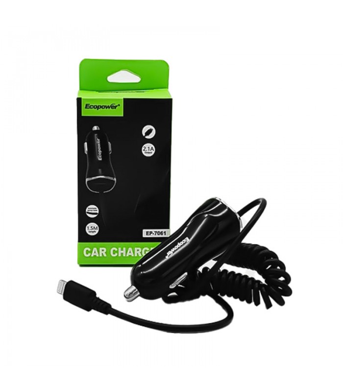 Cargador de Auto Ecopower 2.1A