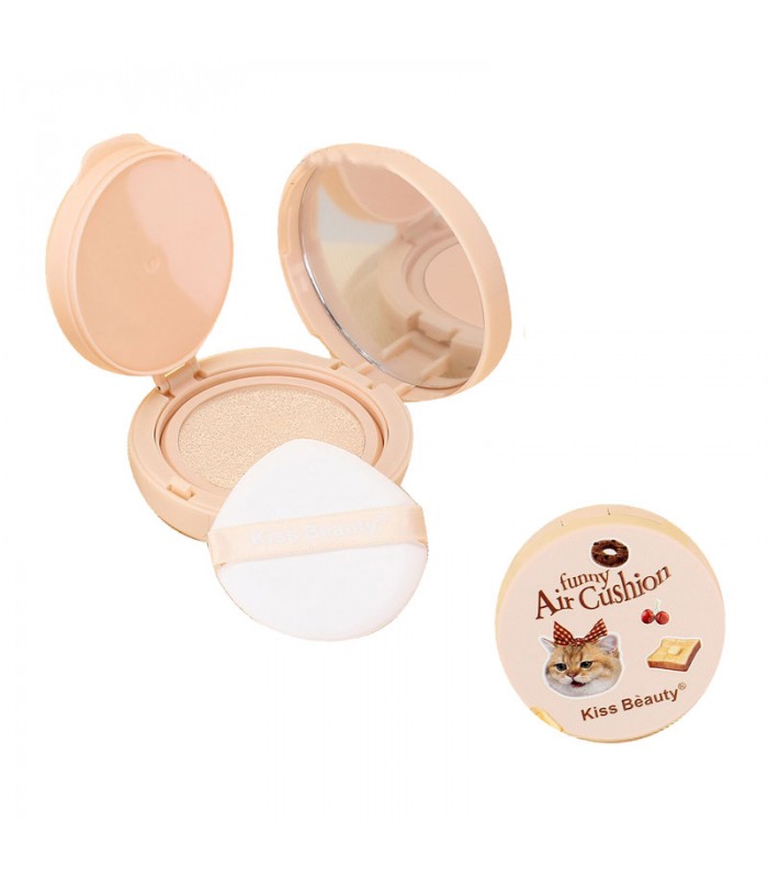 Base Air Cushion Facial con Refil Kiss Beauty