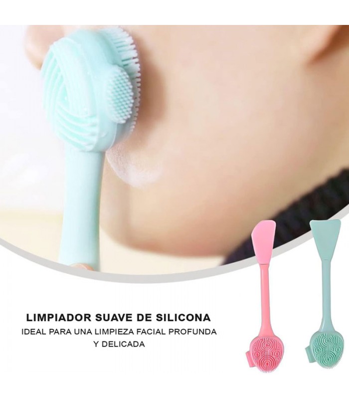 Limpiador Facial De Silicona - Colorido