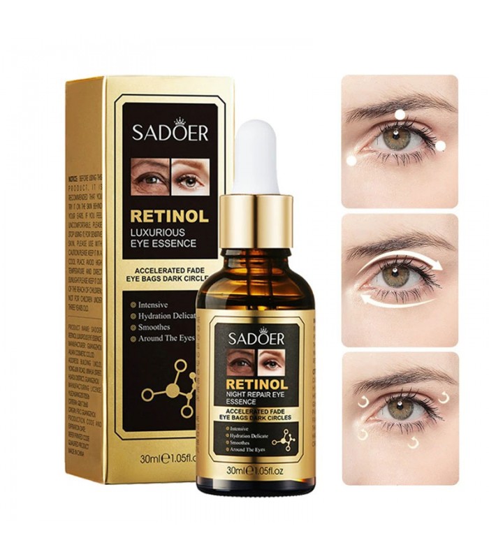 Serum Para Contorno de Ojos con Retinol de 30ml
